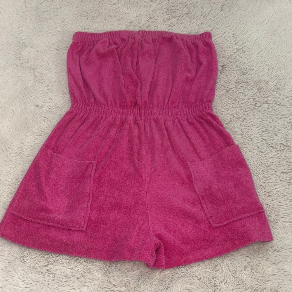 Vtg California ROC terry cloth romper